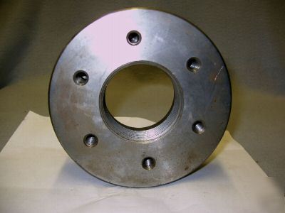 New lathe chuck mounting plate - model T989 - 