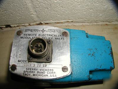 Sperry vickers hydraulic relief valve cg 06 CG06 3 20