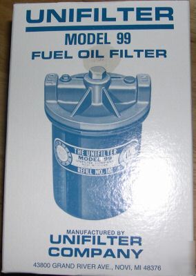 Uni filter model #99 fuel oil filter