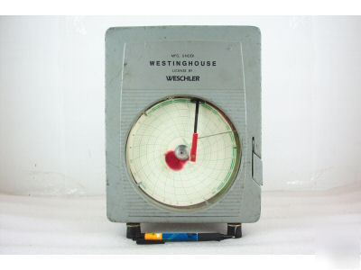Westinghouse weschler M45 recording ac voltmeter