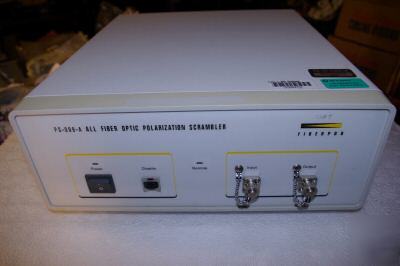 Fiberpro ps-160-a all fiber polarization scrambler