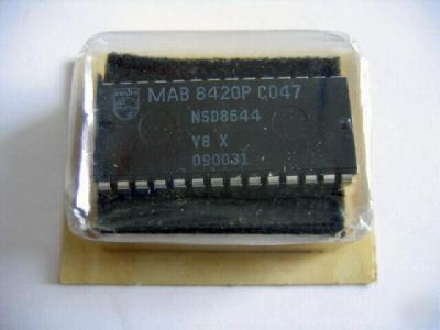 MAB8420PC047 philips 8-bit microcontroller cpu 8420 ic