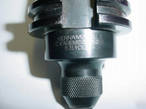 Kennametal cat 40 end mill holder 3/8,vgc,for cnc mill,