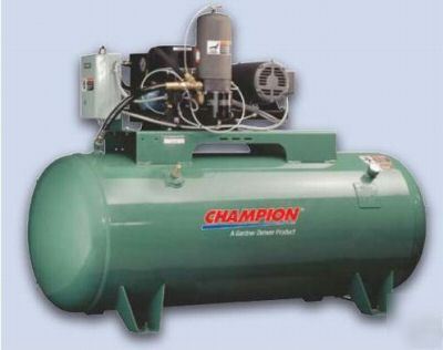 New 7.5-hp champion rotary screw 5RC 80GAL air compress