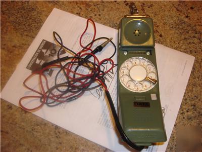 Nt northern telecom rd 1967 line tester test phone