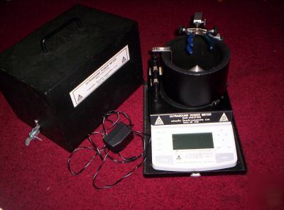 Ohmic ultrasonic ultra sound power watt meter - therapy