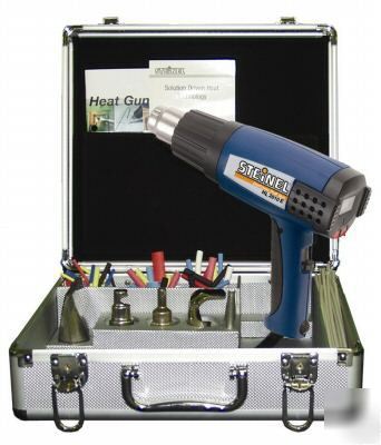 New steinel electronic deluxe heat gun kit intellitemp 