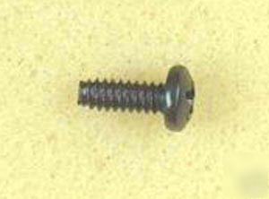 50 black machine screws phillip pan head 6-32 x 3/8