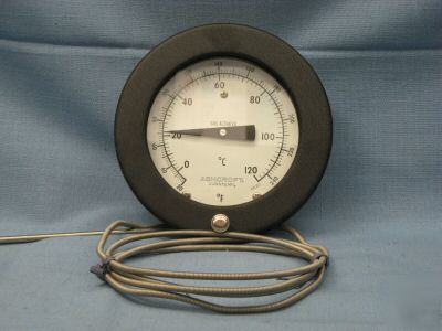 Ashcroft duratemp gas actuated thermometer 2F092