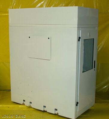 Interface cabinet with hepa filter & pfc static control
