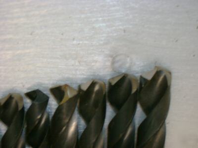 Lot of 20 metric cleveland drill bits 10.9 to 19.0 mm