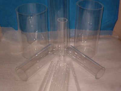 Round acrylic tubes 1-1/4X1 (72