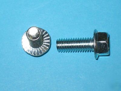 2,200 serrated flange screws - size 1/4-20 x 1-3/4