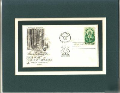 Forestry, collectible 1ST day postal cover