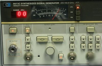 Hp / agilent 8673C signal generator, 100% functional 