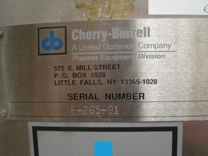 Mueller 100 gal stainless steel reactor kettle tank