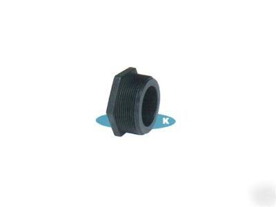  poly threaded pipe plugs 3/8