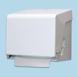 Crank roll towel dispenser-san T800WH