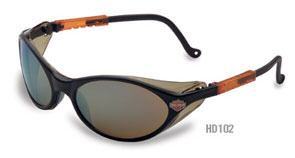 Harley davidson safety glasses black frm expresso lens