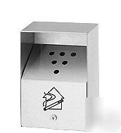 Industrial ashtrays AC8200 outdoor wall mounted
