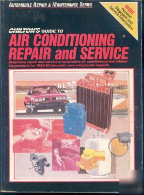 1985 chiltons air conditioning manual domestic & import
