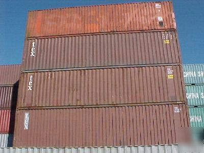 40 ft. used storage containers-shipping container -