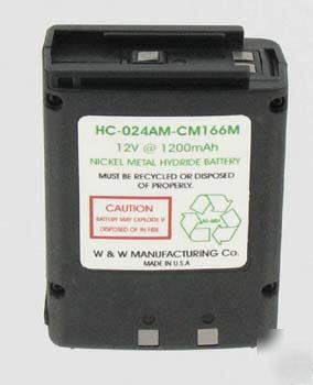 Cm-166 nimh battery for icom ic-A3 ic-A22