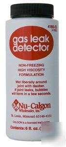 Nu-calgon 4180-53 gas leak detector 6 oz. bottle
