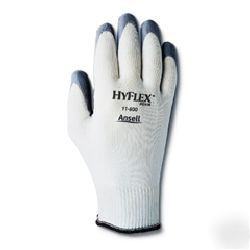 Hyflex foam-dipped knit-lined gloves - large - dozen