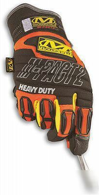Mechanix m-pact 2 gloves orange xxlarge