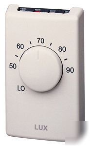 Lux LV1 1 stage heat only line volt thermostat lv-1 