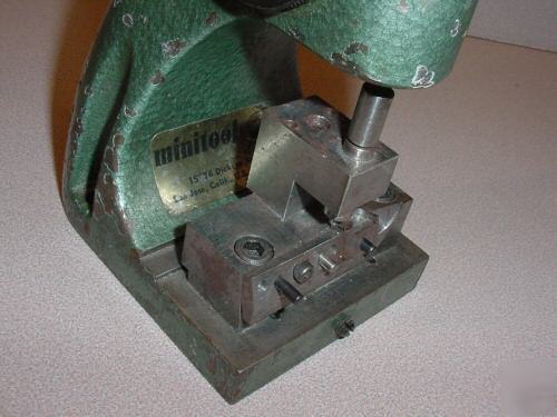 Minitool arbor press