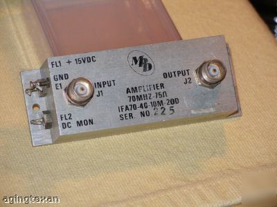 Mpd model IFA70-40-10M-200 amplifier 