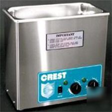 Crest ultrasonic cleaner 690HT heated-timer-2.75 gallon