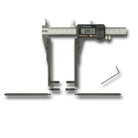 Fowler 74-101-777 drum & rotor measuring kit w/ caliper