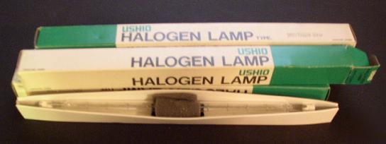 Halogen quartz lamps (4) - 240V1500W dyd 