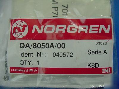New 3 norgren qa/8050A/00 : 040572 serie a kit