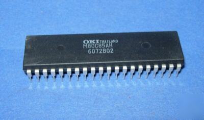 M80C85AH oki 40-pin cpu vintage 80C85N 80C85