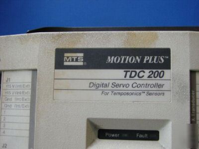 Mts systems tdc 200 digital servo controller 2220 g