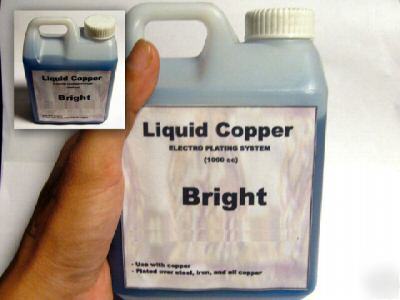 New liquid copper electro plating 1000CC