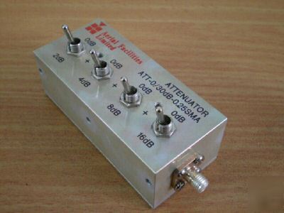 Aerial facilities limited 0-30DB variable attenuator