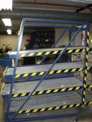 Flow rack - 4 roller shelves - 78