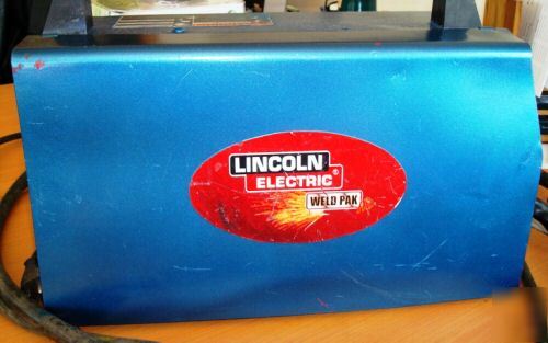 Lincoln electric weld pak hd mig welder flux cored