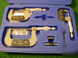 Aerospace micrometer 3 pc. set