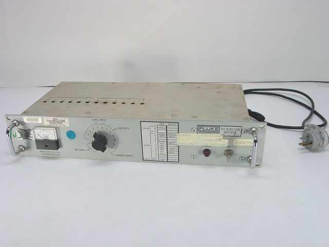 Fluke 203A distribution amplifier 12-ch 1MHZ .5-5V rms