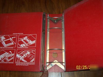 Gmc 4 ring binder for product service publications 