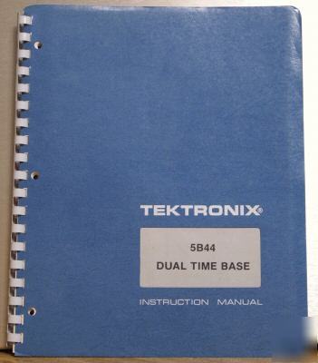 Tek tektronix 5B44 original service/operating manual