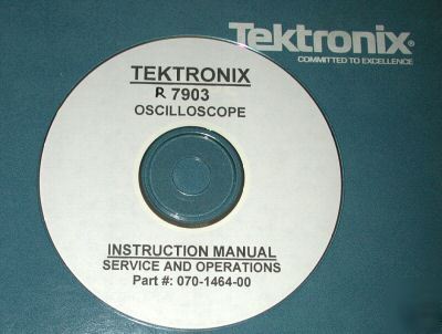 Tektronix 7903 R7903 service manual