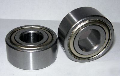 New (5) 5203-zz ball bearings, 17MM x 40MM, lot 5203ZZ