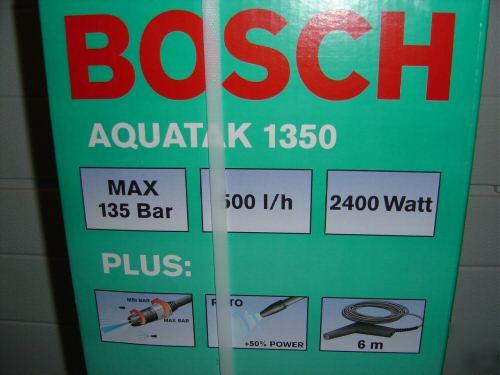 Bosch aquatak 1350 pressure washer